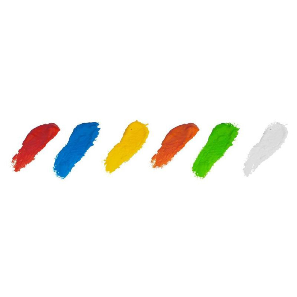 Краски пальчиковые Каляка-Маляка 6 цветов по 60 мл сенсорные