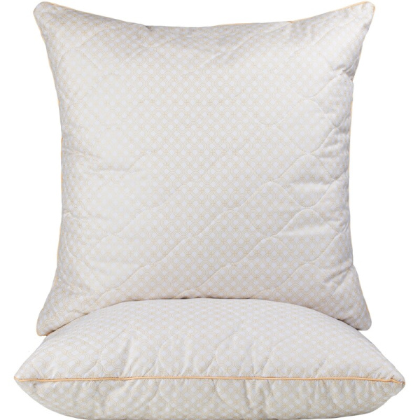 Подушка Эльф Овечья шерсть 68х68 см холфитекс/тик Подушка Эльф Овечья шерсть 68х68 см холфитекс/тик