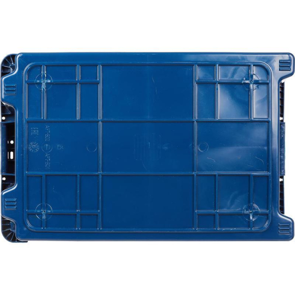 Ящик (лоток) универсальный из ПНД 600x400x300 мм синий
