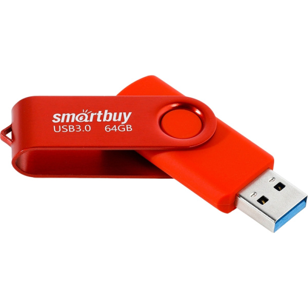 Флешка USB 3.0 64 ГБ Smartbuy Twist (SB064GB3TWR)