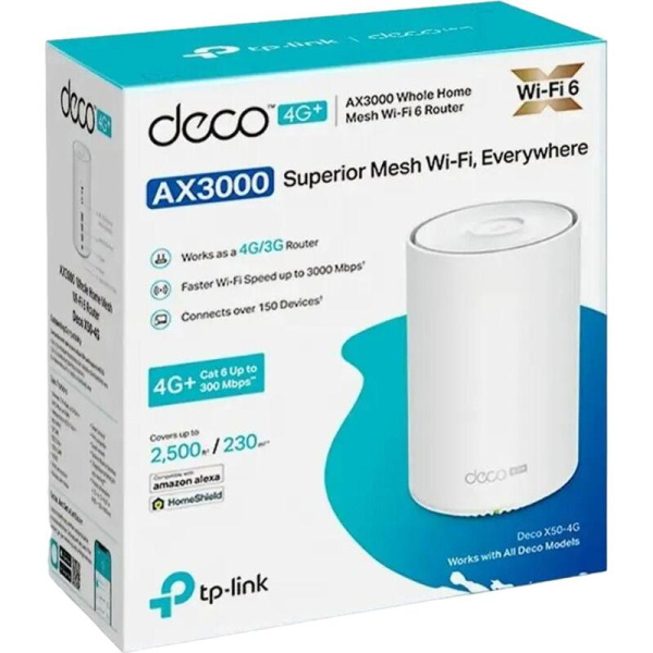 Wi-Fi mesh система TP-Link Deco X50-4G