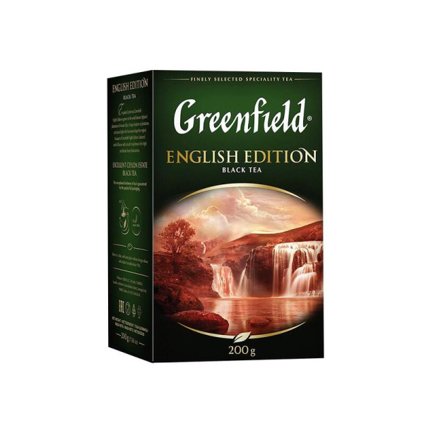 Чай Greenfield English Edition черный 200 г