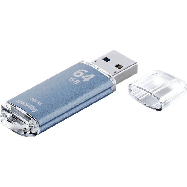 Флешка USB 3.0 64 ГБ Smartbuy V-Cut (SB64GBVC-B3)