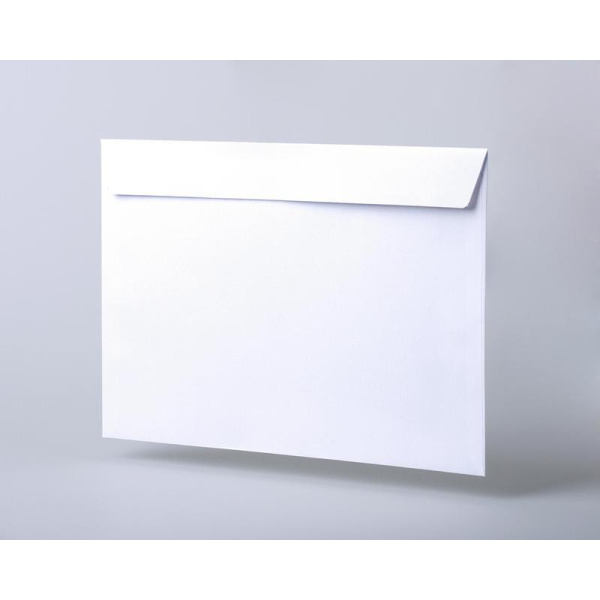 Конверт почтовый C4 (229x324 мм) белый удаляемая лента (500 штук в упаковке)