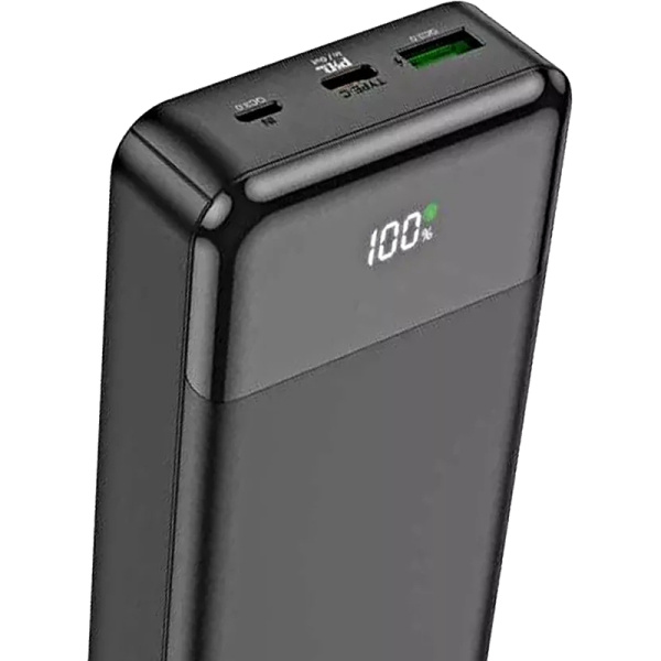 Внешний аккумулятор (power bank) Hoco J102 Cool Figure 10000 мАч черный