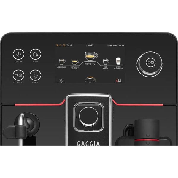 Кофемашина Gaggia New Accademia Glass BK (RI9781/01)