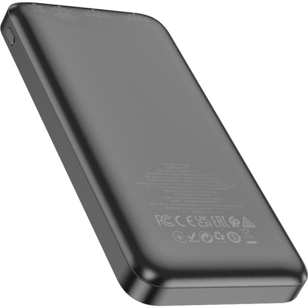 Внешний аккумулятор (power bank) Hoco J101 Astute 10000 мАч черный