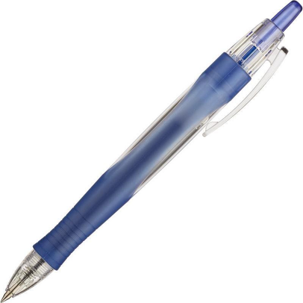 Ручка гелевая автоматическая Pilot BL-G6-5 синяя (толщина линии 0,3 мм)