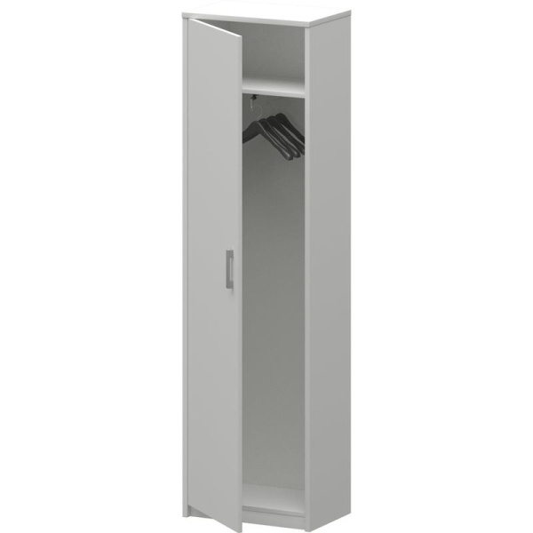 Шкаф для одежды Арго А-308 (белый, 560х370х2000 мм)