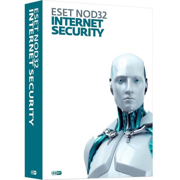 Антивирус ESET NOD32 Internet Security база для 3 ПК на 12 месяцев (коробка, NOD32-EIS-1220(BOX)-1-3)