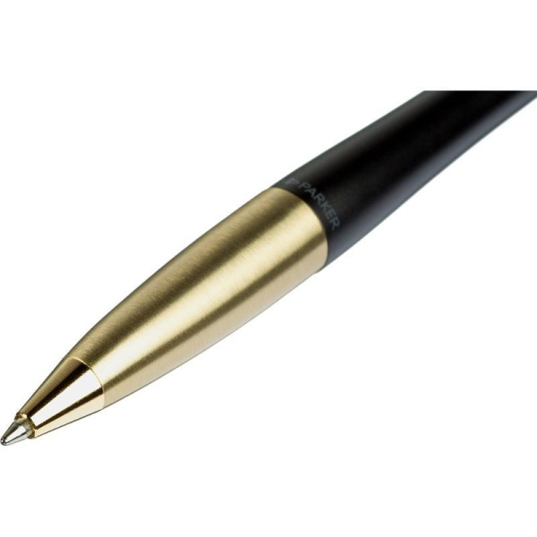 Ручка шариковая Parker Urban Muted Black цвет чернил синий цвет корпуса черный (артикул производителя 2143640)