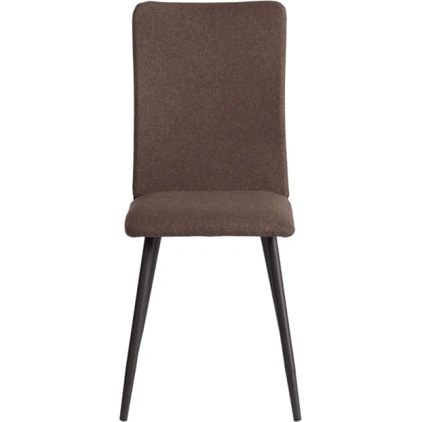 Стул обеденный Комус Мебель Fabbi коричневый (ткань, металл) Стул обеденный Комус Мебель Fabbi коричневый (ткань, металл)
