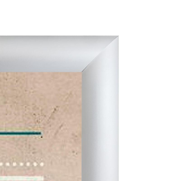 Световая панель лайтбокс ProMEGA Frame Led А2+ (450х624 мм)  односторонняя настенная с алюминиевым клик-профилем на тросах