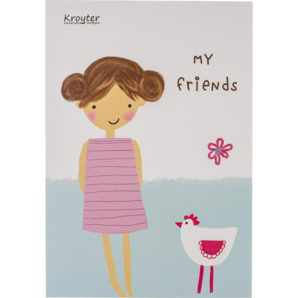 Альбом для рисования Kroyter Girls А5 30 листов
