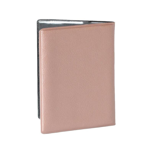 Обложка на паспорт Кожевенная Мануфактура Fusion из искусственной кожи  розового цвета (Op9030316)