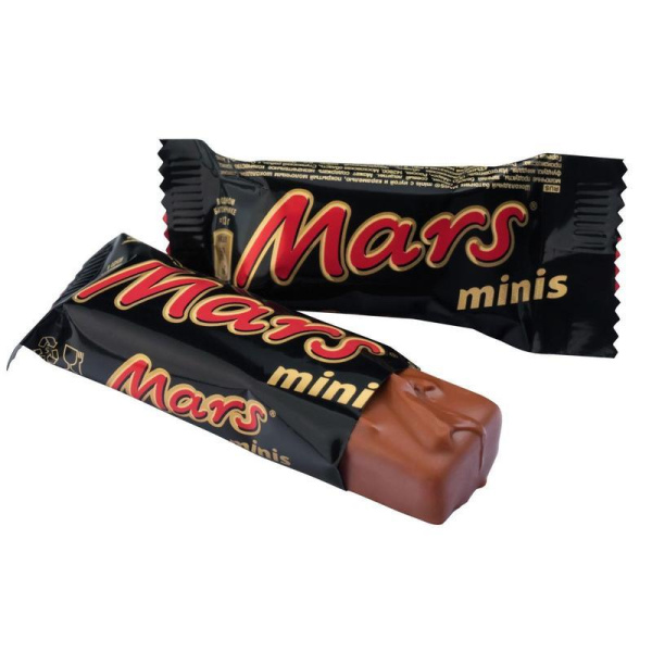 Шоколадные батончики Mars Minis 1 кг