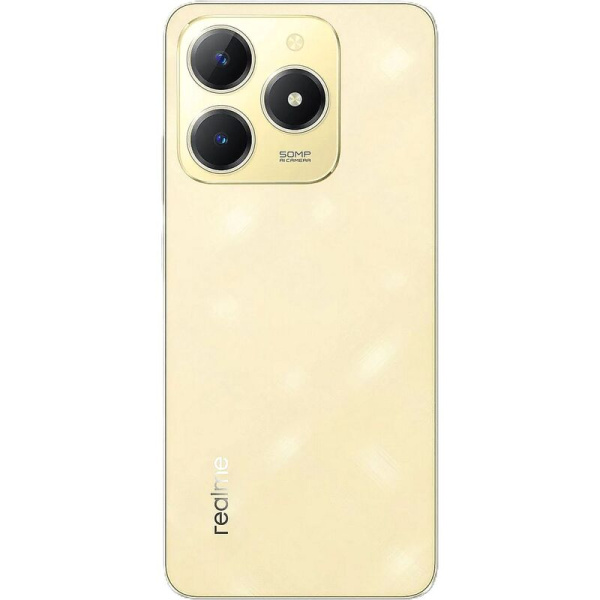 Смартфон Realme C61 RMX3930 128 ГБ золотистый (6941764442795)