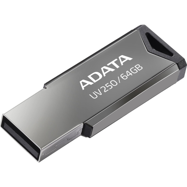 Флешка USB 2.0 64 ГБ Adata UV250 (AUV250-64G-RBK)