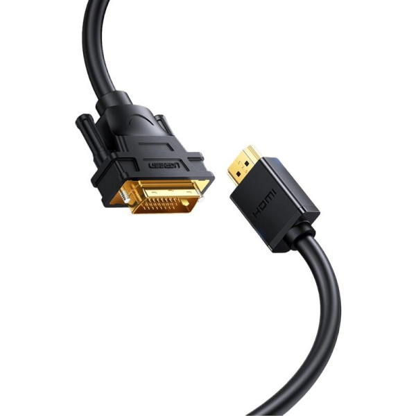 Кабель Ugreen HD106 HDMI - DVI-D 5 метров (10137)