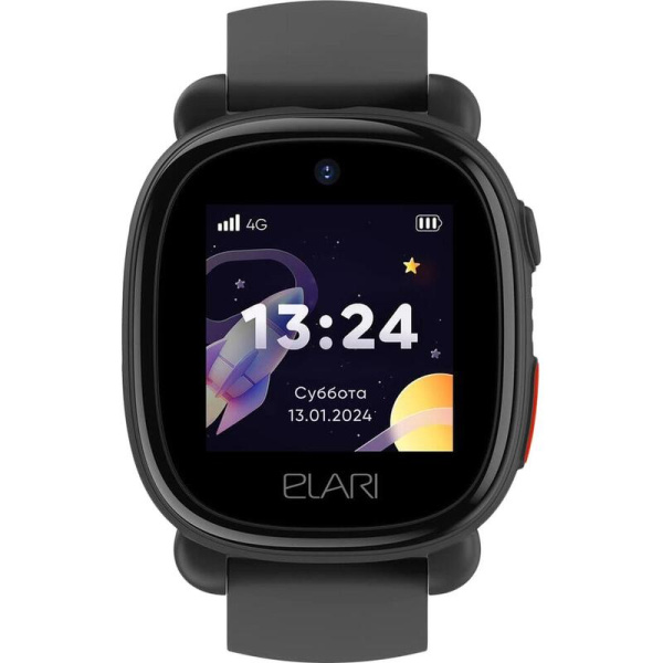 Смарт-часы Elari 4G Lite черные (KP-4G-L-BLK)