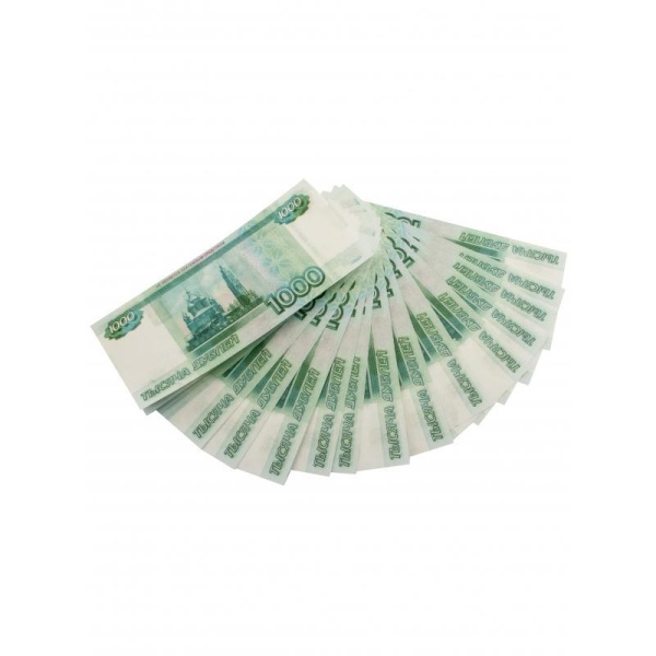 Деньги сувенирные Забавная Пачка 1000 рублей (1 штука)