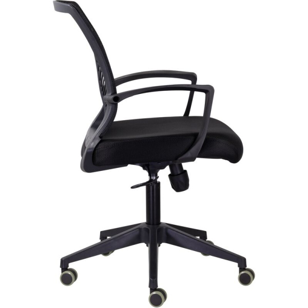 Кресло офисное Easy Chair СН-800 черное (сетка, пластик)