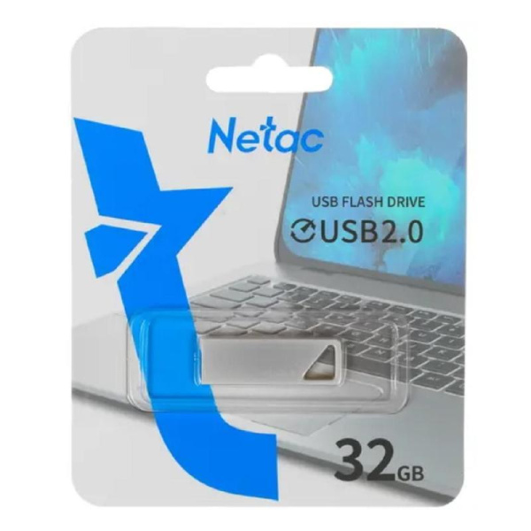 Флеш-память USB 2.0 32 ГБ Netac U326 (NT03U326N-032G-20PN)