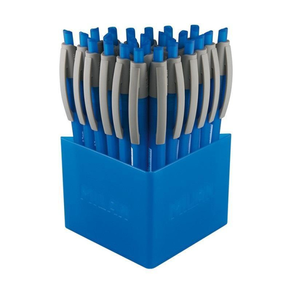 Ручка гелевая автоматическая Milan Dry-Gel синяя (толщина линии 0.7 мм)
