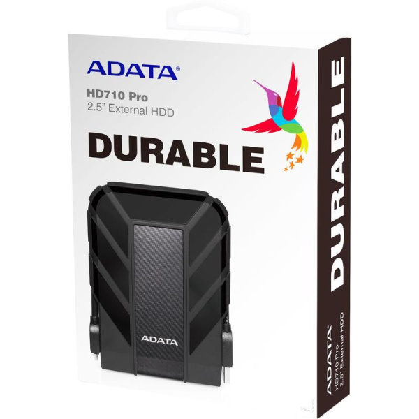 Внешний жесткий диск HDD A-DATA HD710 Pro 2 Тб (AHD710P-2TU31-CBK)