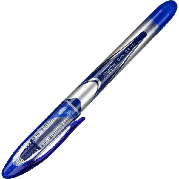 Роллер синий (модель RX302602, игольчатый наконечник, толщина линии 0.3 мм)