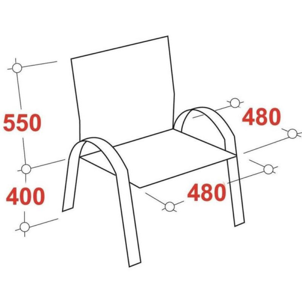 Конференц-кресло Easy Chair 810 VPU бежевое (искусственная кожа, металл  хромированный)