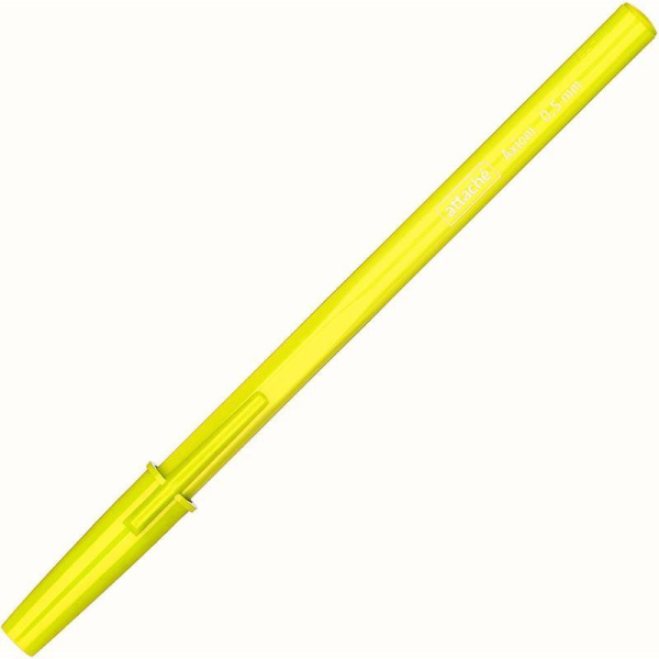 Ручка шариковая Attache Axiom синяя (толщина линии 0.5 мм)