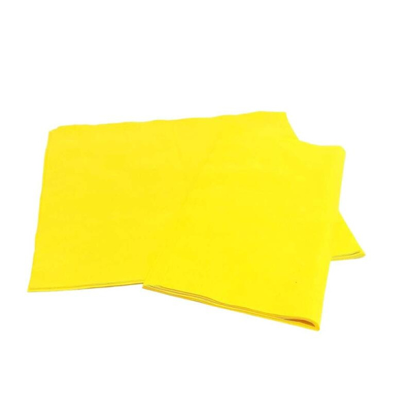 Нетканый протирочный материал Микроспан МС80-24 желтый (100 листов в  упаковке)