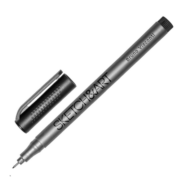 Набор линеров Sketch&Art черные (4 штуки в упаковке, толщина линии  0.05, 0.2, 0.2 и 0.3 мм)