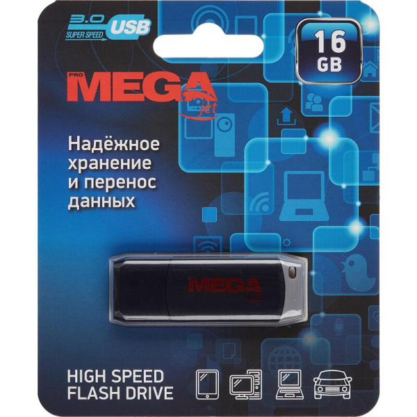 Флешка USB 3.0 16 ГБ Promega Jet NTU181U3016GBK