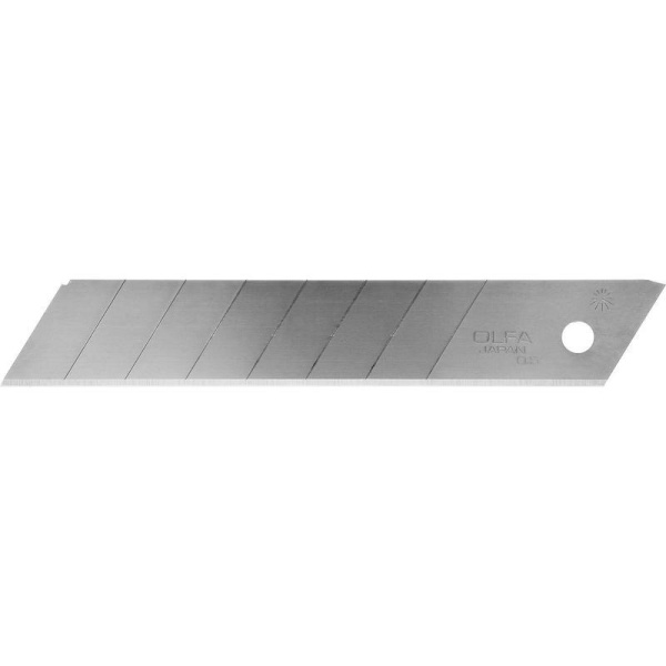 Лезвия сменные для строительных ножей Olfa OL-LB-50B сегментированные 18  мм (50 штук в упаковке)