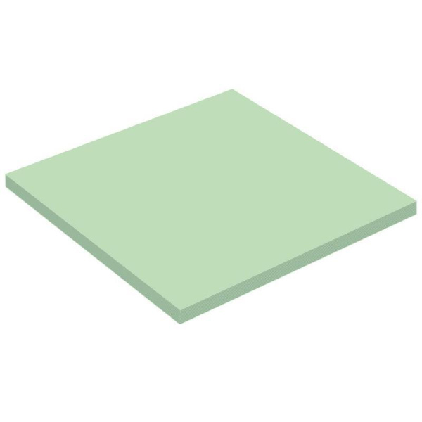 Стикеры Attache 76x76 мм пастельные салатовые (1 блок, 50 листов)