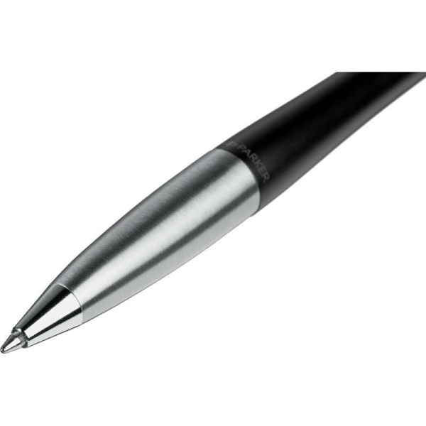 Ручка шариковая Parker Urban Muted Black цвет чернил синий цвет корпуса черный (артикул производителя 2143639)