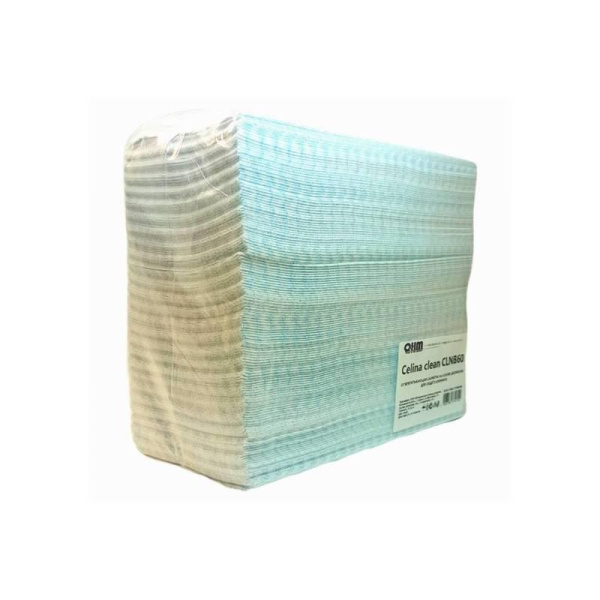 Нетканый протирочный материал Celina clean CLNB60 голубой (150 листов в  упаковке)