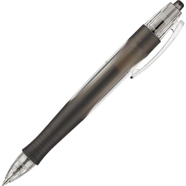 Ручка гелевая автоматическая Pilot BL-G6-5 черная (толщина линии 0,3 мм)
