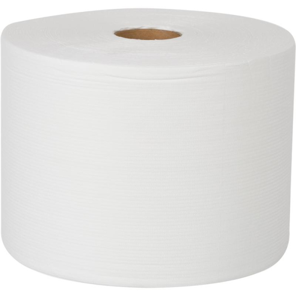 Нетканый протирочный материал Luscan Professional W1 белый 1100 листов в  рулоне