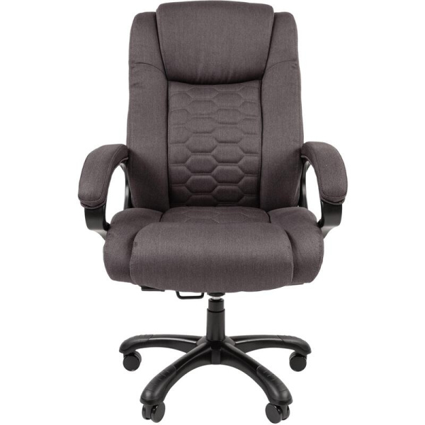 Кресло для руководителя Easy Chair 641 серое (ткань, пластик)