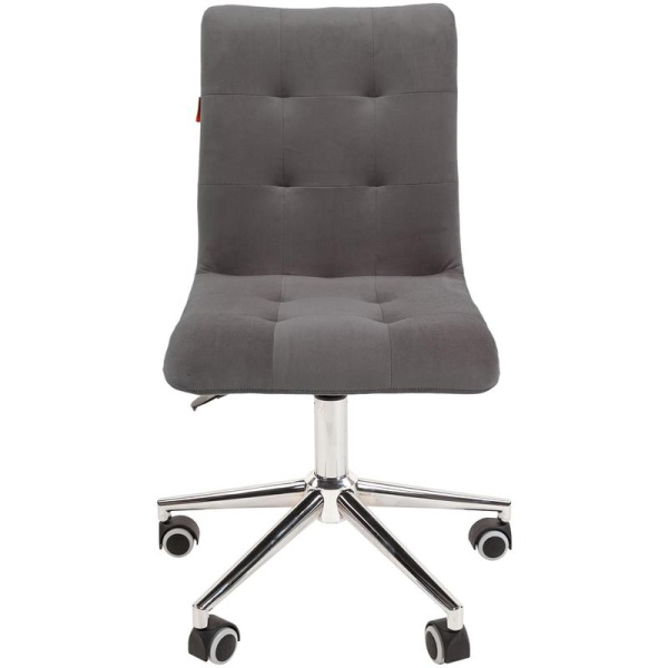 Кресло офисное Chairman 030 серое (ткань, металл)
