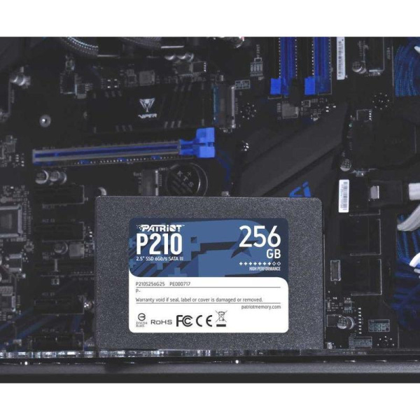 SSD накопитель Patriot Memory P210 256 ГБ (P210S256G25)