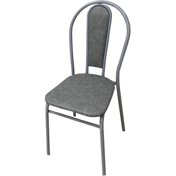 Стул обеденный 4351 серый (искусственная кожа, металл) Стул обеденный 4351 серый (искусственная кожа, металл)