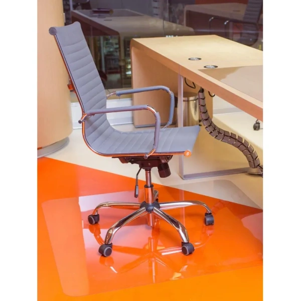 Коврик напольный Easy Chair pt101012c прозрачный (прямоугольный, ПЭТ,  1000х1200 мм) Коврик напольный Easy Chair pt101012c прозрачный (прямоугольный, ПЭТ,  1000х1200 мм)