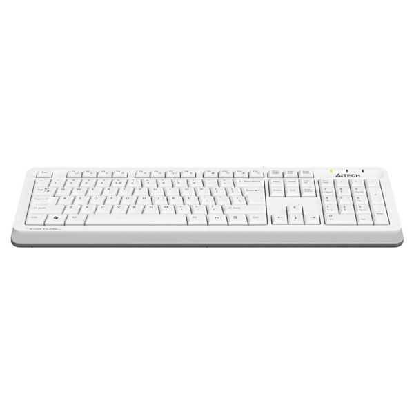 Клавиатура проводная A4Tech Fstyler FKS10 White