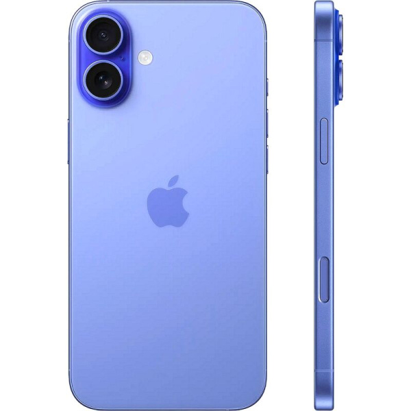 Смартфон Apple iPhone 16 Plus 128 ГБ голубой (MXVX3HN/A)