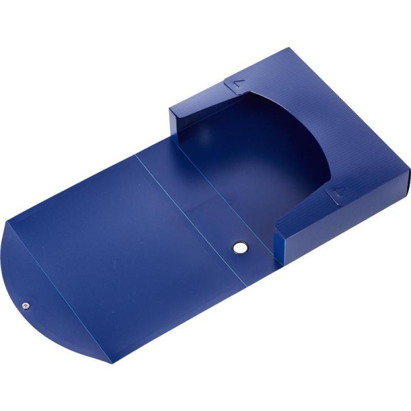 Короб архивный Attache пластик синий 330x70x245 мм