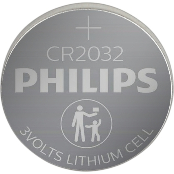 Батарейка CR2032 Philips (2 штуки в упаковке)